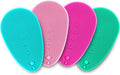 Silicone Face Scrubber Soft Facial Cleansing Brush Blackhead Srubber Cleanser Brush for Exfoliating Massage Face for All Skin Types(4 Pack)
