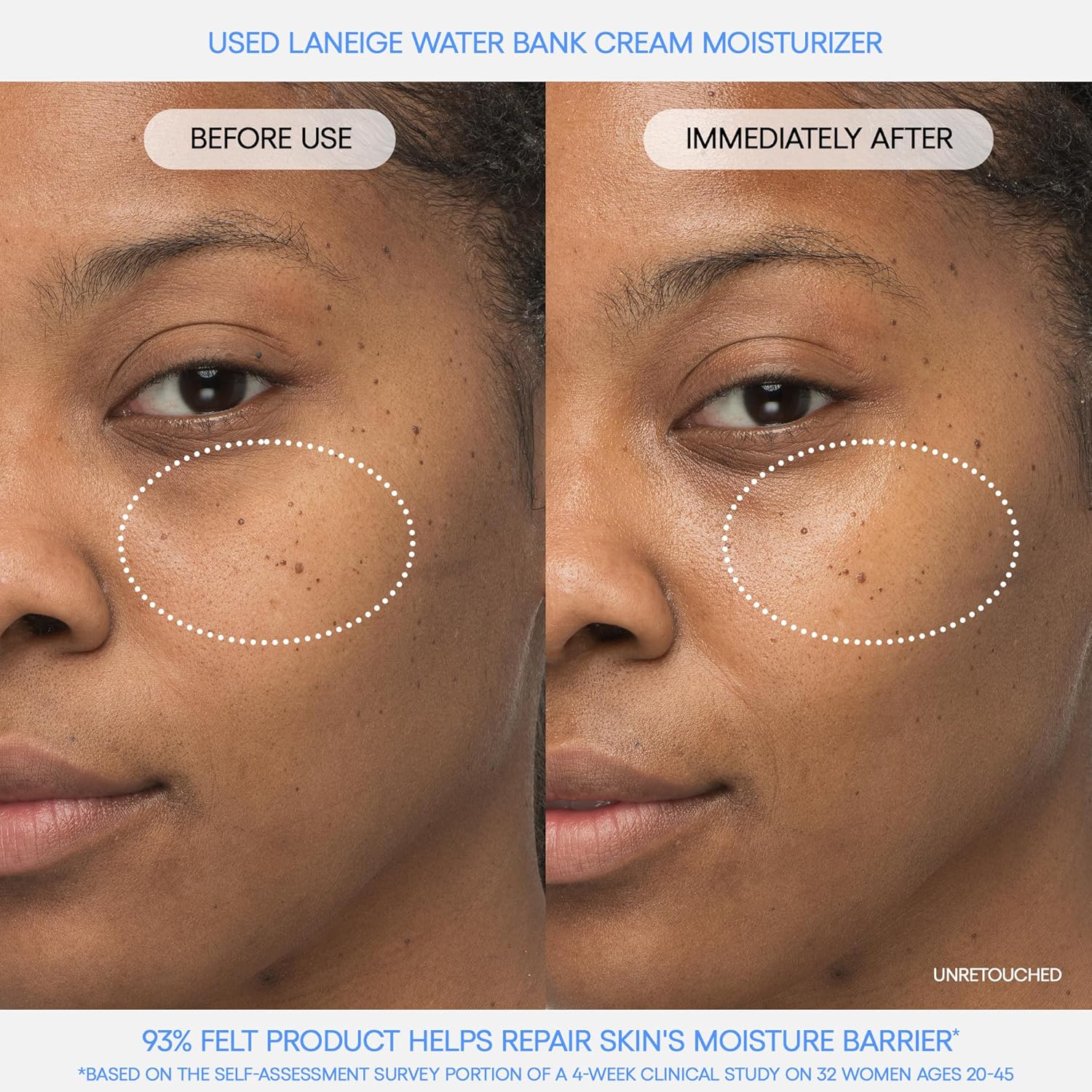 Water Bank Blue Hyaluronic Cream Moisturizer: Hydrating Korean Face Cream with Squalane & Ceramide for Skin Barrier Support, Dermatologist-Tested