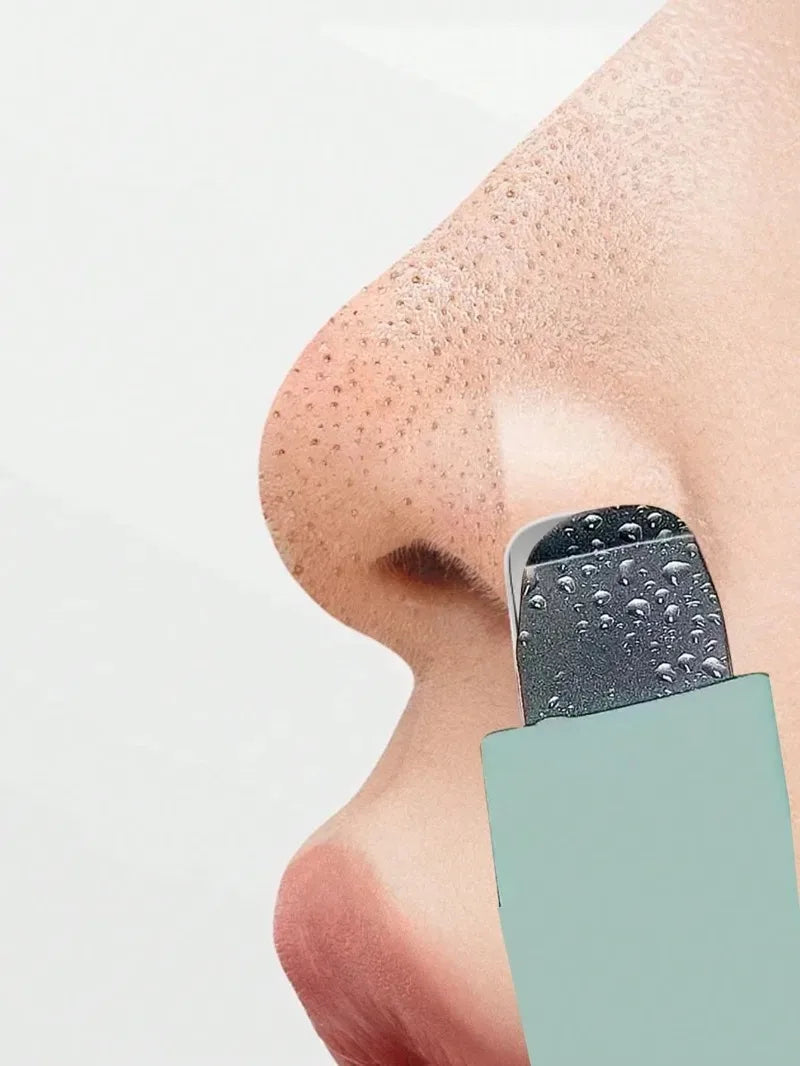 1pc Nose Blackhead Remover Tool Gentle Facial Pore Cleanser Silicone Facial Scraper Skin Scrub Facial Scraper Skin Care Tools