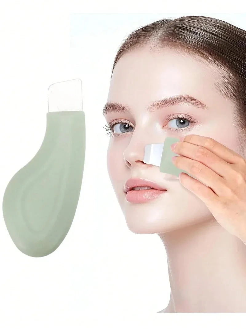 1pc Nose Blackhead Remover Tool Gentle Facial Pore Cleanser Silicone Facial Scraper Skin Scrub Facial Scraper Skin Care Tools
